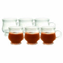 Yera Comfort Glass Tea Cup Set (CT4FS) - 120 ml (6 Pieces) 1 Unit