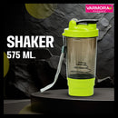 Varmora Shaker Bottle - Green (575 ml) 1 Unit