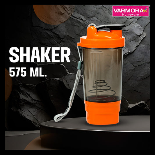 Varmora Shaker Bottle - Orange (575 ml) 1 Unit