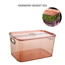 Jaipet Harmony 333 (Large) Basket With Lid - Brown 1 Unit