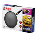 Nidhi Hard Anodised Non-Stick Smart Tawa (Black) - 31 cm 1 Unit