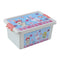 Unica Bunny Print Storage Box (White & Coral) - 7.2 L 1 Unit