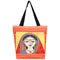 Sabhyata Ghunghat Lady Design Tote Bag (ST150-01) - Orange 1 Unit