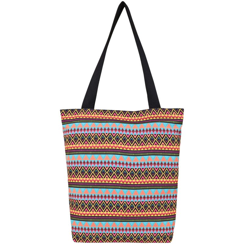 Sabhyata Geometric 1 Design Tote Bag (ST150-12) 1 Unit