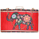 Sabhyata Elephant Design Wallet (SS18-04) - Red 1 Unit