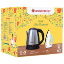 Wonderchef Crescent Electric Kettle 1.5 L + Swift Dry Iron 1000 W 1 Unit