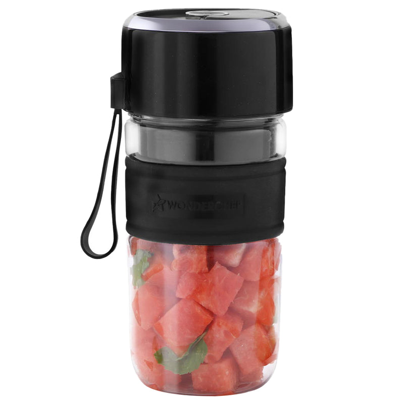 Wonderchef Nutri-Cup Zip Portable Blender - Black (350 ml) 1 Unit