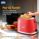 Kent Pop Up Toaster (Red) - 850 W 1 Unit