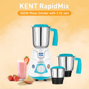 Kent Rapid Mixer Grinder (White) - 550 W 1 Unit