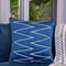 Fabrique Wave Geometrical Cushion Cover (Blue) - 40 x 40 cm 1 Unit