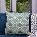 Fabrique Diamond Geometrical Cushion Cover - Grey (40x40 cm) 1 Unit