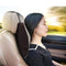 Wellever Memory Foam Car Head Rest Cushion - Beige/Brown 1 Unit