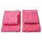 EW Merry Towels Combo 400 GSM - Pink 2 Hand Towels + 2 Face Towels