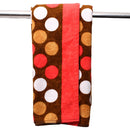 EW Printed Dot Collection Bath Towel - Red - 70x140 cm 1 Unit