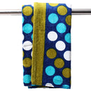 EW Printed Dot Collection Bath Towel - Green - 70x140 cm 1 Unit