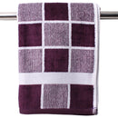 EW Checks Bath Towel - Purple - 70x140 cm 1 Unit