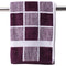 EW Checks Bath Towel - Purple - 70x140 cm 1 Unit