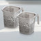 Nayasa Funk Square Ring Bath Mug - Black (Set of 2) 1 Unit