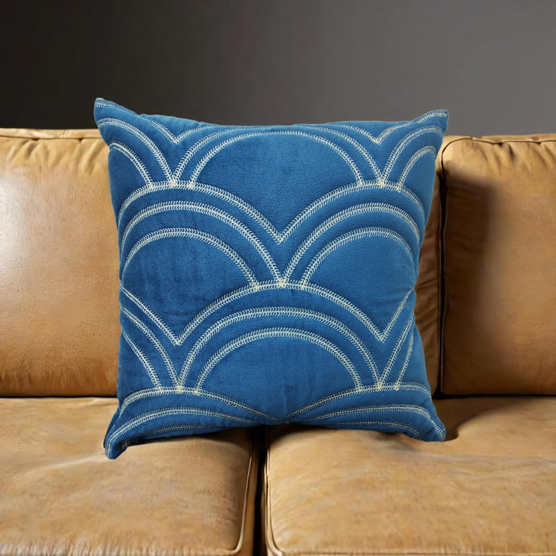 VAA Rainbow Cushion Cover - Royal Blue (40x40 cm) 1 Unit