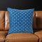 VAA Polka Dots Cushion Cover - Royal Blue (40x40 cm) 1 Unit