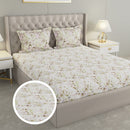 Raymond Camphor Double Bedsheet 144 TC 11647 (02) - Floral 1 Unit