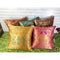 Pink Parrot Polyester Cushion Cover (D1) - 40X40cm - 5 Units 1 Unit