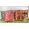 Pink Parrot Polyester Cushion Cover (D10) - 40X40cm - 5 Units 1 Unit