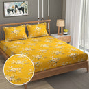 Mafatlal Luxe Double Bedsheet (HFLLBS0031) 120 GSM (Floral) - 227x254 cm 1 Unit