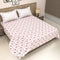 SC 100 % Cotton Double Bedsheet 144 TC (D1) Floral - Pink (216 X 241.3 cm) 1 Unit