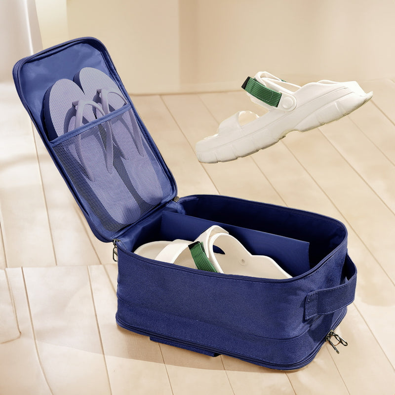 Cortina Shoes Organiser Bag D2 - Blue 1 U