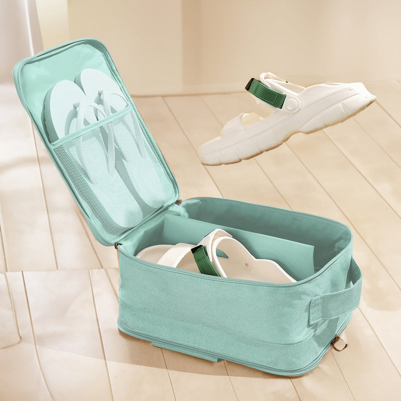 Cortina Shoes Organiser Bag D2 - Green 1 U