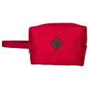 Pick Pocket Suede Makeup Organiser - Red 1 Unit