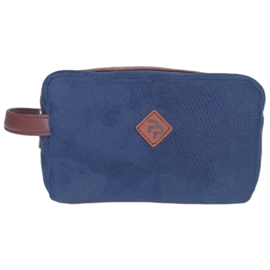 Pick Pocket Suede Organiser Pouch - Navy Blue 1 Unit