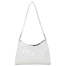 Pick Pocket Crock PU Sling Bag - White 1 Unit