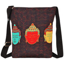 Sabhyata Buddha Design Sling Bag (SS06-03) - Black 1 Unit