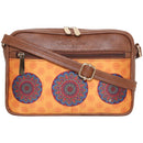 Sabhyata Mandala Design Sling Bag (SS07-07) - Yellow 1 Unit