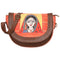 Sabhyata Ghunghat Lady Design Sling Bag (SS01-01) - Orange 1 Unit