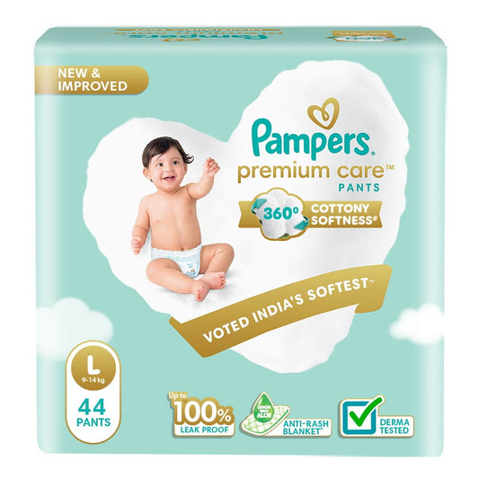 Pampers Premium Care Pants - Large (L) 44 U