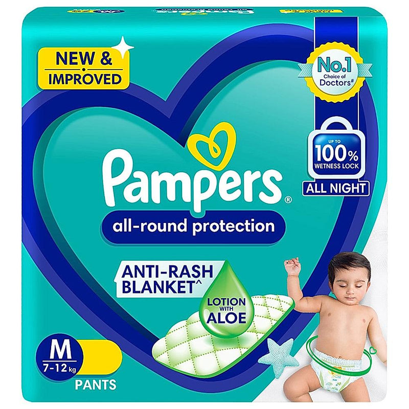 Pampers Baby Dry Pants - Medium 68 U