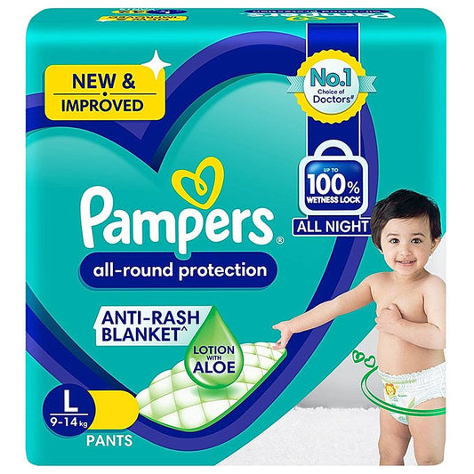 Pampers Baby Dry Pants - Large 58 U