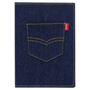 Navneet Youva Denim Fabric Cover A5 Size Notebook 240 Pages