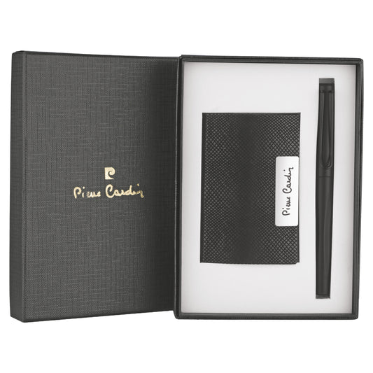 Pierre Cardin Officer Set of Roller Pen and Diary - Black 1 Unit