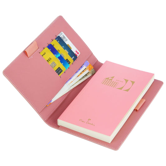 Pierre Cardin Notes Set of Pink Diary and Royale SG Ball Pen 1 Unit