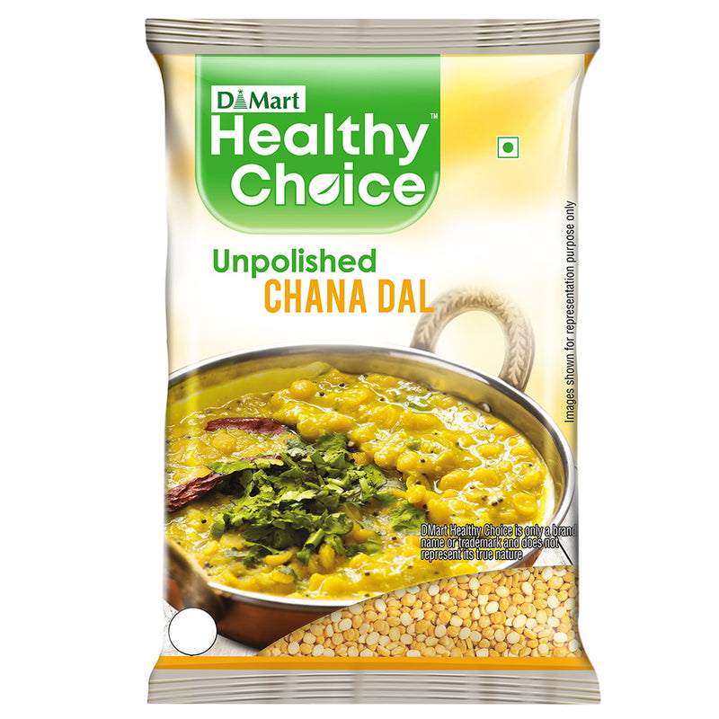 DMart Healthy Choice Unpolished Chana Dal: 1 kg