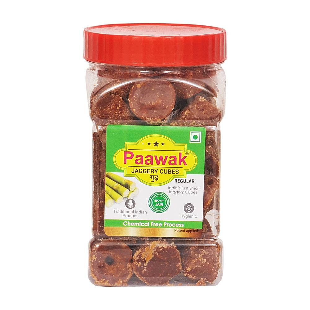 Paawak Jaggery Cubes Jar: 500 gms