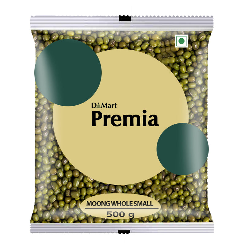 DMart Premia Moong Whole Small: 500 gms