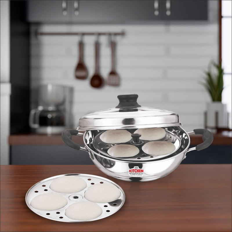 Stainless Steel Idli Maker with Lid 1 Unit