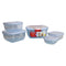 Mastercook Malta Square Container Set - 5 Pieces 1 Unit