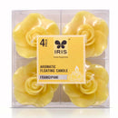 Iris Floater Candle - Frangipani 4 Pieces