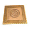 Se Wooden Golden Heavy Bajot 10x10 cm